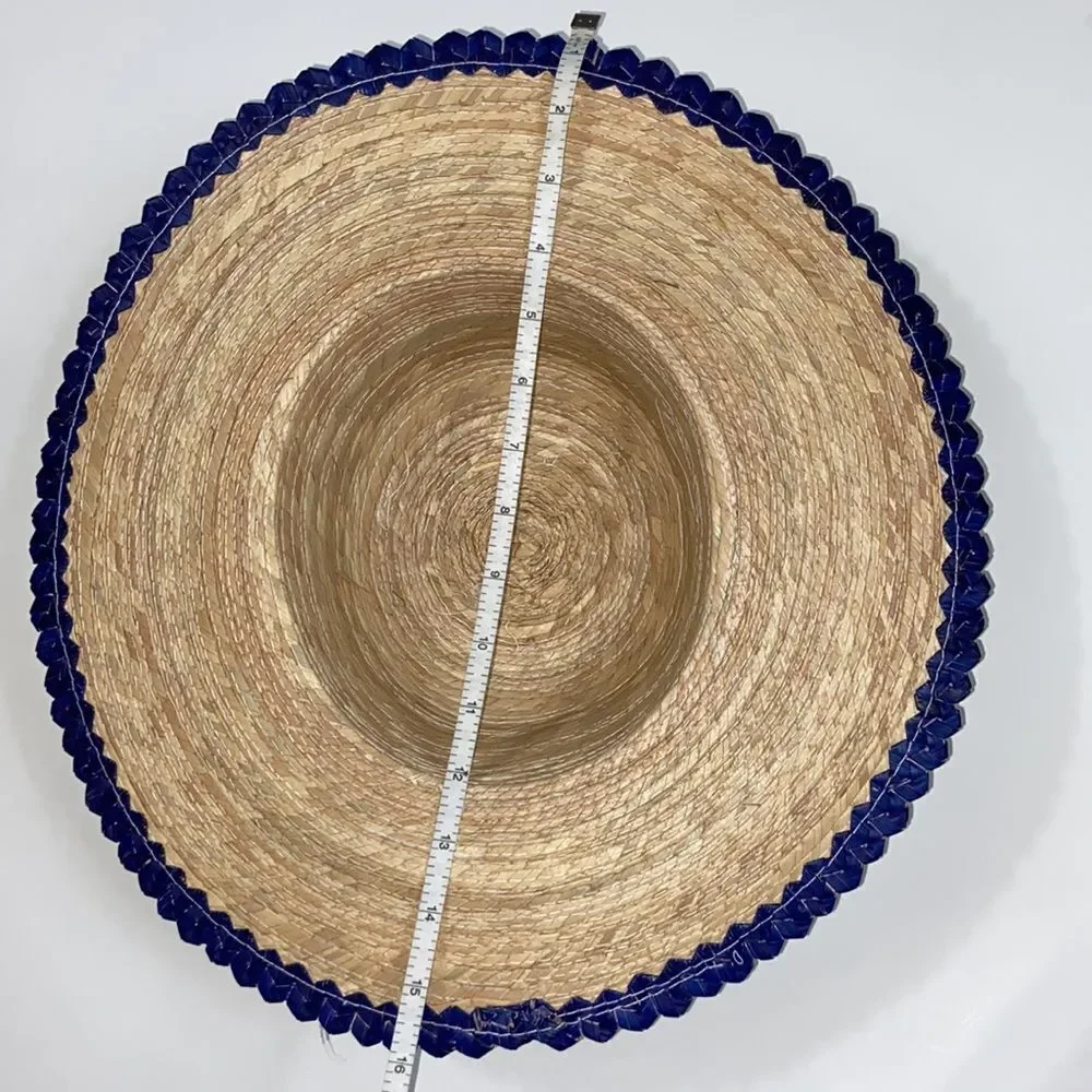 Handmade Straw Women Mexican Hat